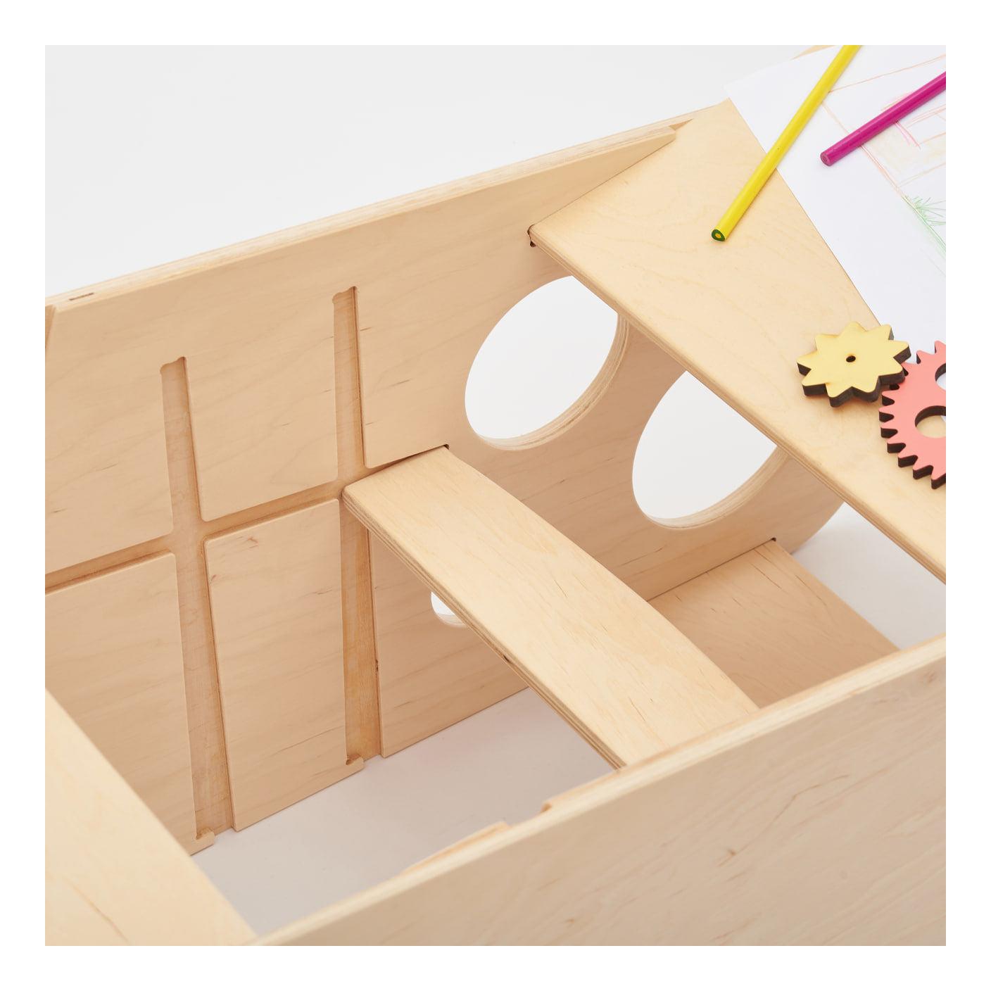 3-In-1 Montessori Observation Tower – Autonomy & Safety