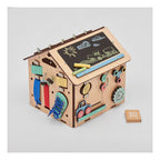 Busy Board Maisonnette Éducative En Bois – Mini