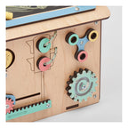 Busy Board Maisonnette Éducative En Bois – Mini