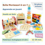 Coffret Montessori Éveil – 12 À 18 Mois