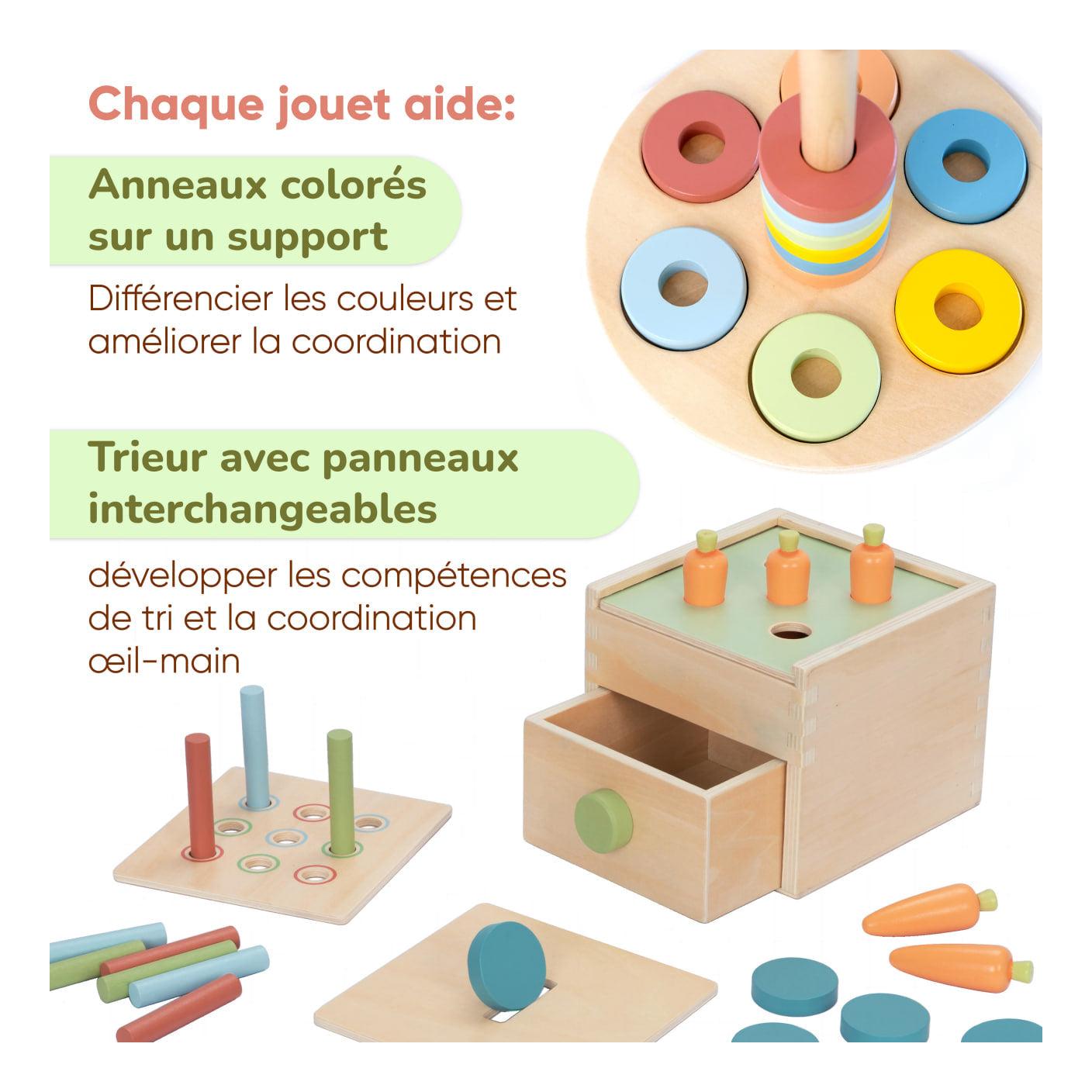 Coffret Montessori Éveil – 12 À 18 Mois
