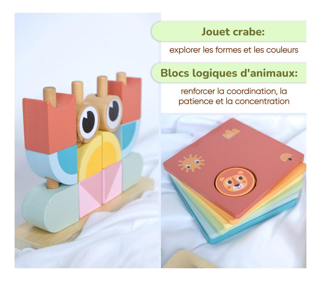 Coffret Montessori Éveil 24 À 36 Mois