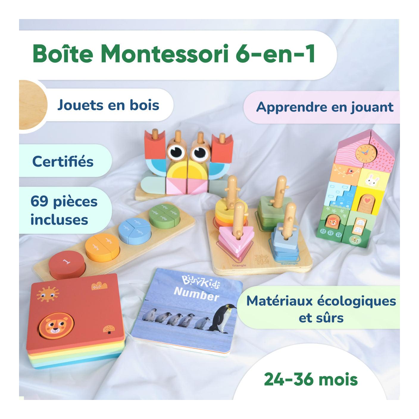Coffret Montessori Éveil 24 À 36 Mois