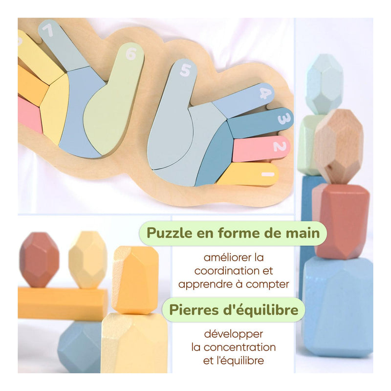 Coffret Montessori Éveil 36 Mois+
