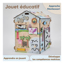 Busy Board Maisonnette Éducative Dino Avec Éclairage