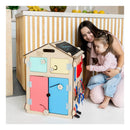 Duo Busy Board Maisonnette Natura & Cube Interactif