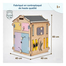 Duo Busy Board Maisonnette Natura & Cube Interactif