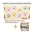 Duo Busy Board Maisonnette Natura & Cube Interactif