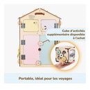 Duo Busy Board Maisonnette Natura & Cube Interactif