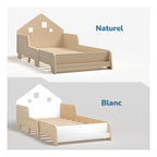 Lit Cabane Extensible Avec Éclairage Led