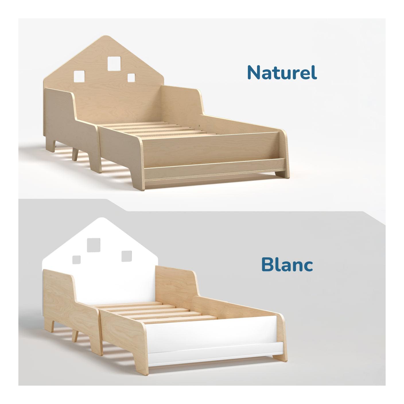 Lit Cabane Extensible Avec Éclairage Led