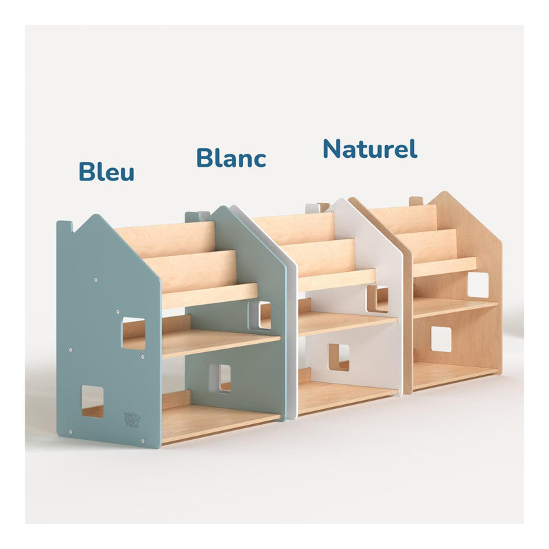 Étagère Montessori 2-En-1 Polyvalente
