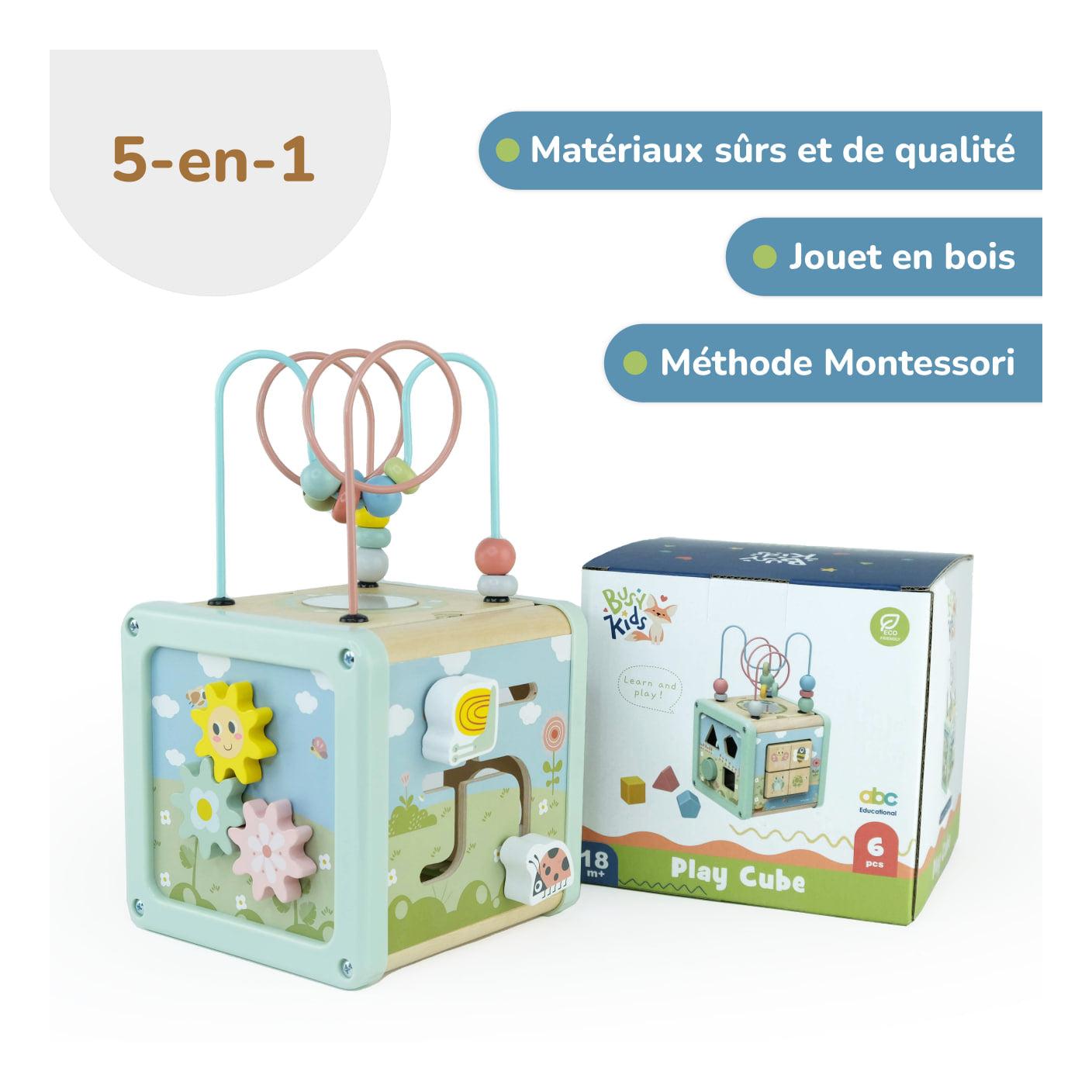 Cube Éducatif Multifonctionnel
