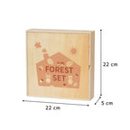 Montessori Wooden Figurine Set – The Forest