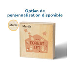 Montessori Wooden Figurine Set – The Forest