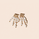 Les Boucles D'Oreilles Nacres & Zircons Adèle Camus X