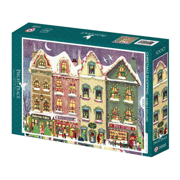 Pieces & Peace 1000 Piece Puzzle - Christmas ShoppingPieces & Peace