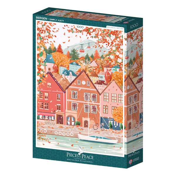 1000 Piece Puzzle Pieces & Peace - BergenPieces & Peace