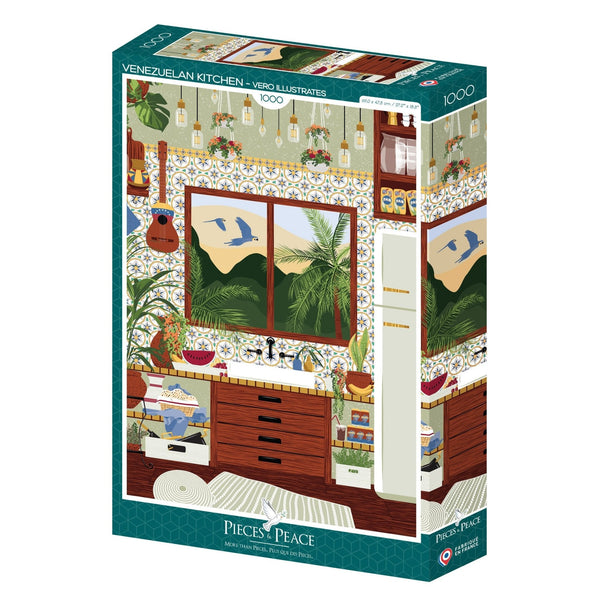 Pieces & Peace 1000 Piece Puzzle - Venezuelan CuisinePieces & Peace