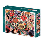 Puzzle 1000 Pièces Pieces & Peace - Femmes FleursPieces & Peace