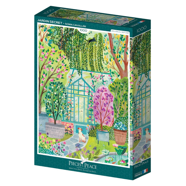 Pieces & Peace 1000 Piece Puzzle - Secret GardenPieces & Peace