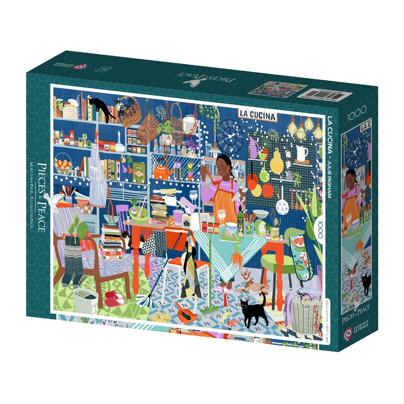 Puzzle 1000 Pièces Pieces & Peace - La CucinaPieces & Peace