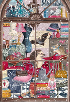 Puzzle 1000 Pièces Pieces & Peace - Librairie de NoëlPieces & Peace