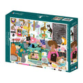Puzzle 1000 Pièces Pieces & Peace - Mon lieu Préféré : le Café à ChatsPieces & Peace