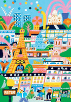 Puzzle 1000 Pièces Pieces & Peace - Paris est MagiquePieces & Peace