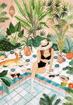 Puzzle 1000 Pièces Pieces & Peace - Piscine MarocainePieces & Peace