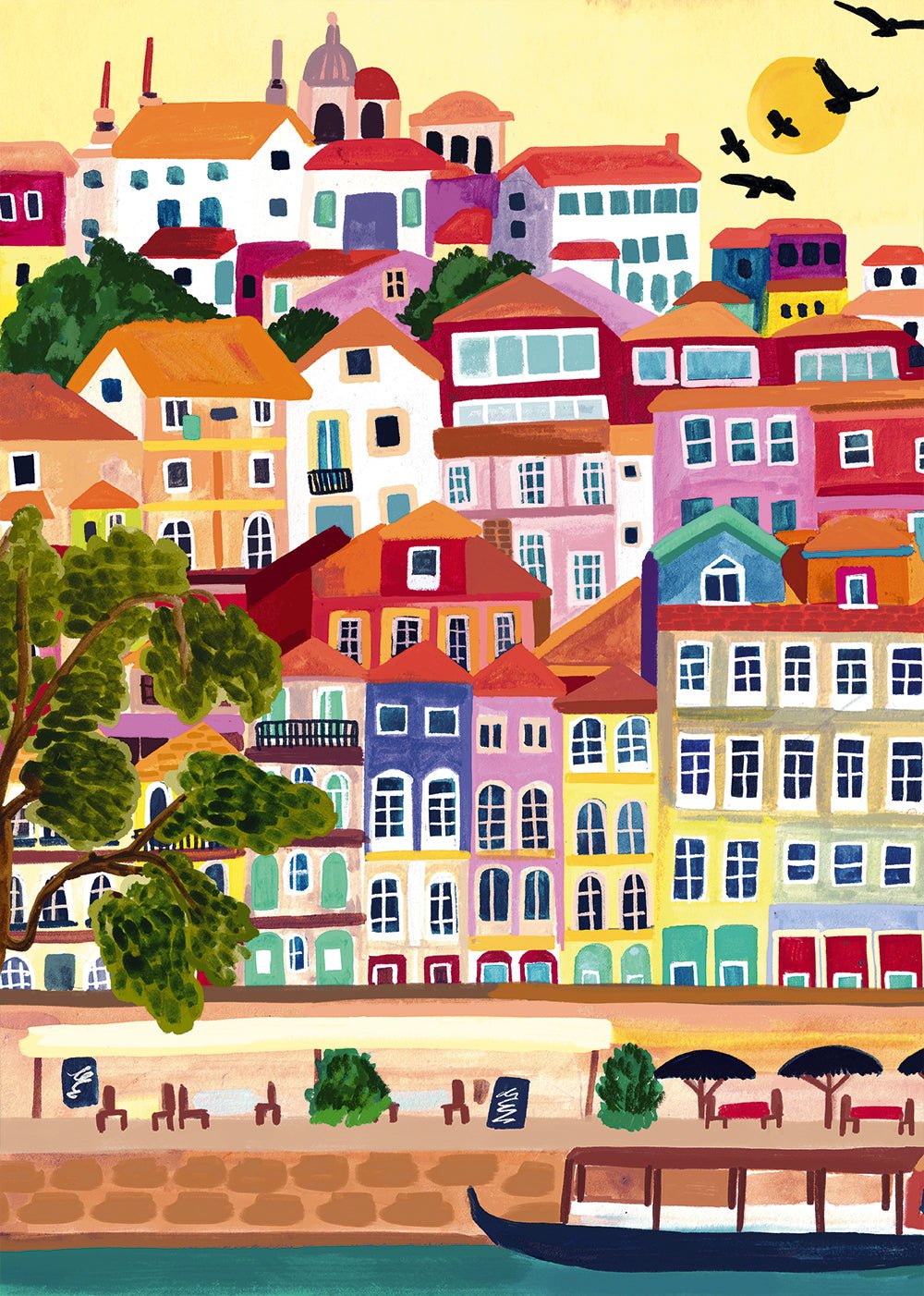Puzzle 1000 Pièces Pieces & Peace - Porto - PortugalPieces & Peace