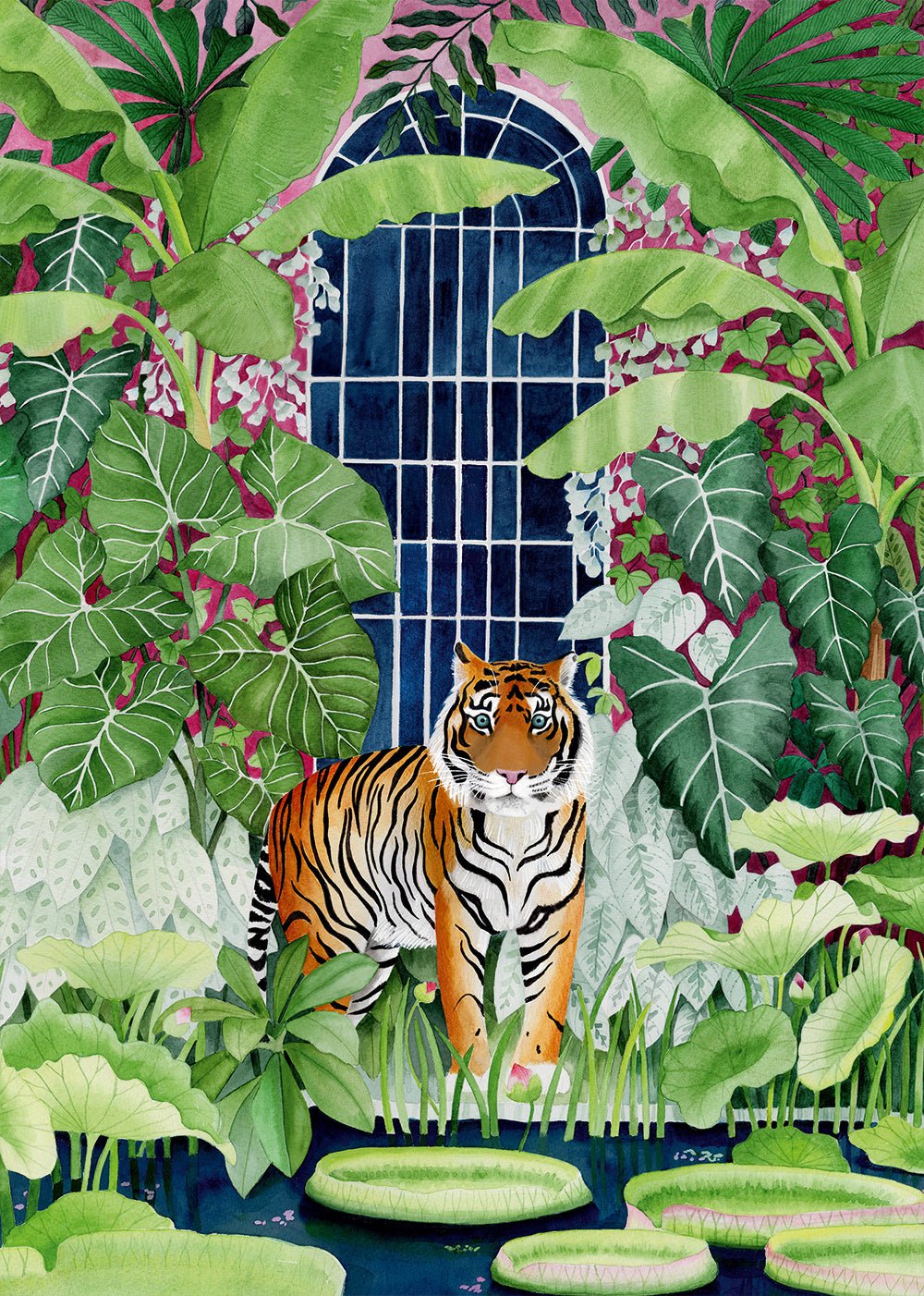 Puzzle 1000 Pièces Pieces & Peace - Tigre des SerresPieces & Peace