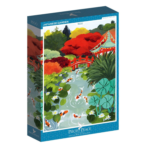 Pieces & Peace 1500 Piece Puzzle - Japanese GardenPieces & Peace