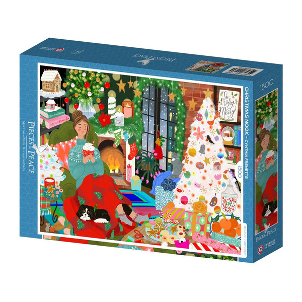 Pieces & Peace 1500 Piece Puzzle - The Christmas CornerPieces & Peace