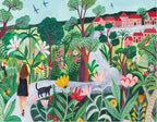 Puzzle 1500 Pièces Pieces & Peace - Promenade dans le PaysPieces & Peace
