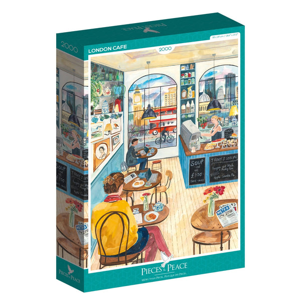Pieces & Peace 2000 Piece Puzzle - Café de LondresPieces & Peace