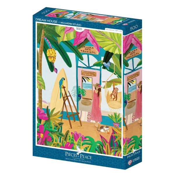 Pieces & Peace 500 Piece Puzzle - Dream HousePieces & Peace
