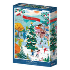 Puzzle 500 Pièces Pieces & Peace - Noël FéériquePieces & Peace