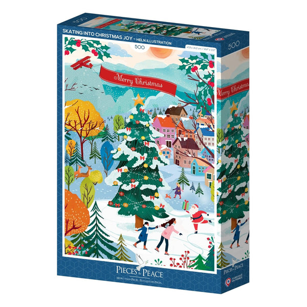 Pieces & Peace 500 Piece Puzzle - Fairy ChristmasPieces & Peace