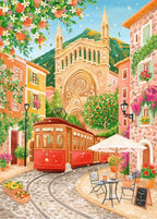Puzzle 500 pièces Pieces & Peace - Port De SollerPieces & Peace