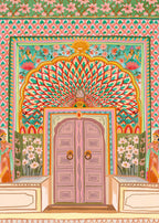 Puzzle 500 Pièces Pieces & Peace - Porte du LotusPieces & Peace