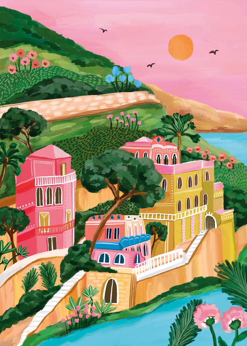 Puzzle 500 Pièces Pieces & Peace - PortofinoPieces & Peace