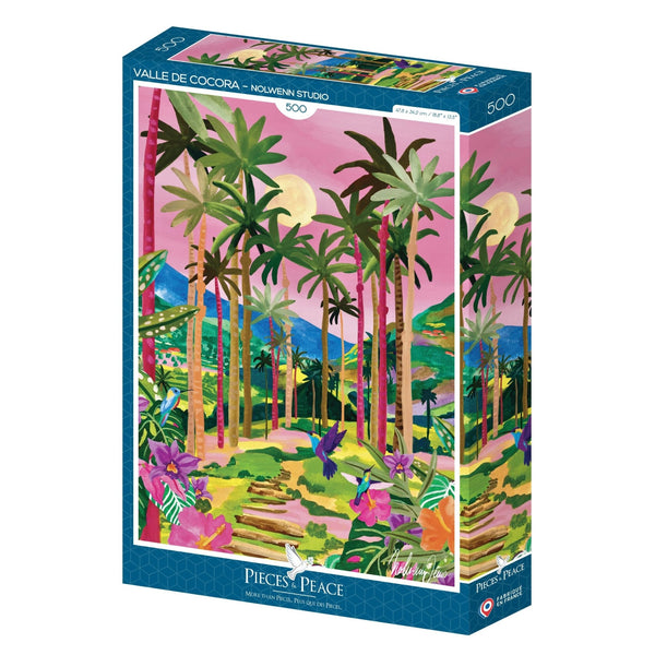 Pieces & Peace 500 Piece Puzzle - Valle de CocoraPieces & Peace