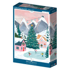Puzzle 500 Pièces Pieces & Peace - Village de NoëlPieces & Peace