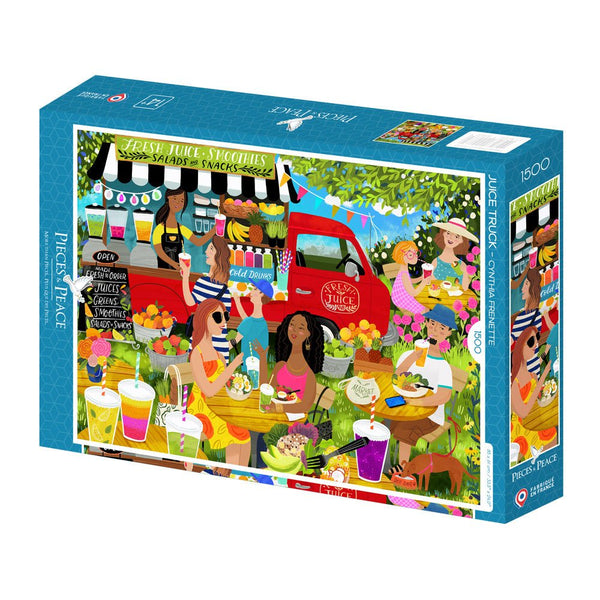 1500 piece puzzle - Juice TruckPieces & Peace