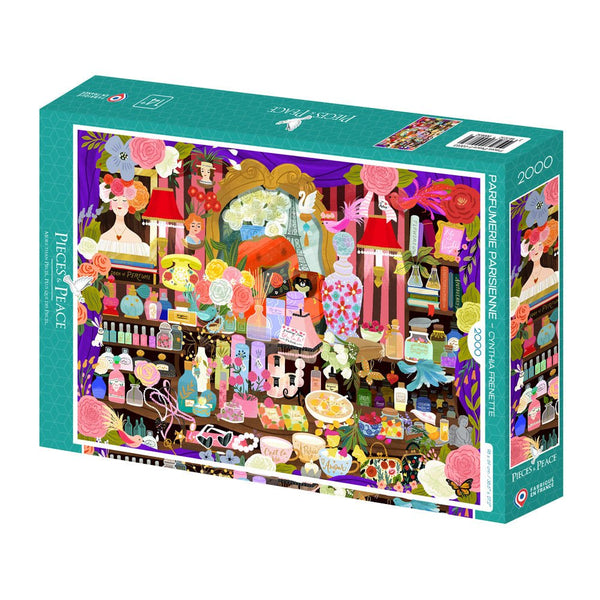 2000 piece puzzle - Parfumerie ParisiennePieces & Peace