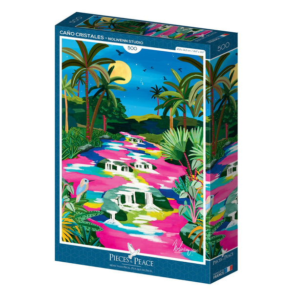 500 piece puzzle - Caño CristalesPieces & Peace