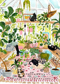 Puzzle de 500 pièces - Chats BotanistesPieces & Peace