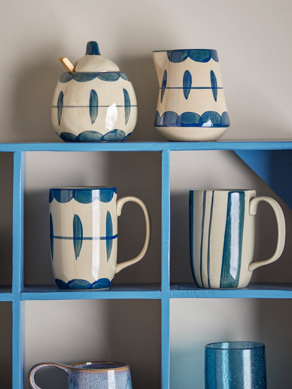 Allium - Taza - Azul - Gres