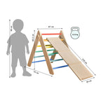Triangle De Pikler + Grand Toboggan Double Face